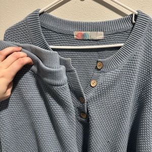 Free People Hailee sweater set